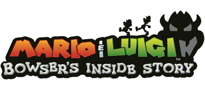 Mario & Luigi: Bowser's Inside Story title screen for Nintendo DS